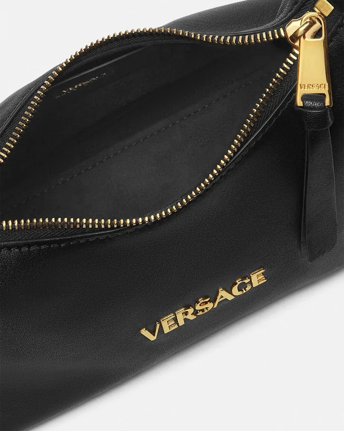 Versace Tag Nappa Hobo Bag Versace Tag Nappa Hobo Bag