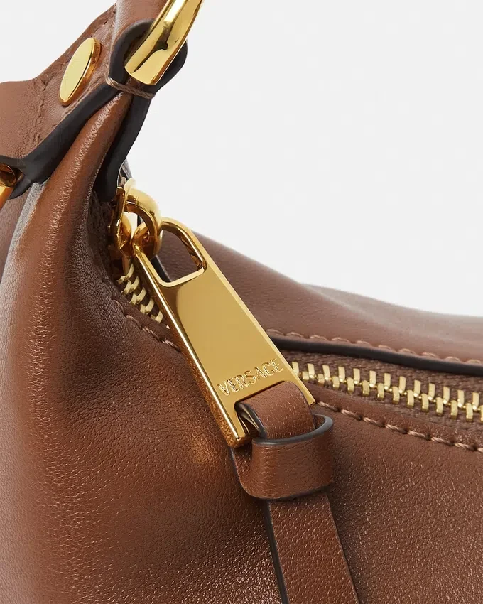 Versace Tag Nappa Hobo Bag Versace Tag Nappa Hobo Bag