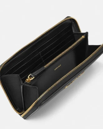 Versace Tag Nappa Wallet
