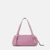 Versace Tag Suede Bowling Bag Versace Tag Suede Bowling Bag