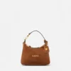 Versace Tag Suede Hobo Bag Versace Tag Suede Hobo Bag