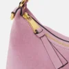 Versace Tag Suede Hobo Bag Versace Tag Suede Hobo Bag