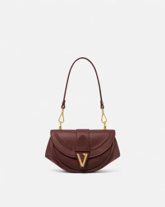 Virtus Small Leather Shoulder Bag