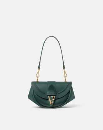 Virtus Small Leather Shoulder Bag