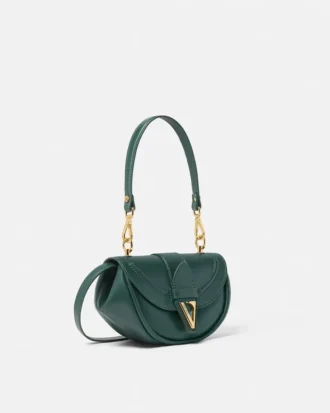 Virtus Small Leather Shoulder Bag