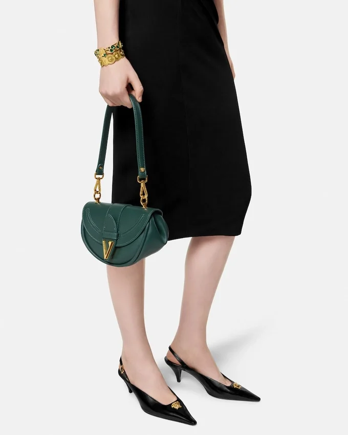 Virtus Small Leather Shoulder Bag Virtus Small Leather Shoulder Bag