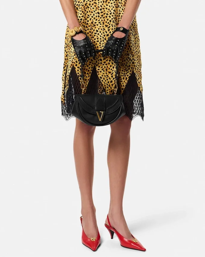 Virtus Small Leather Shoulder Bag Virtus Small Leather Shoulder Bag