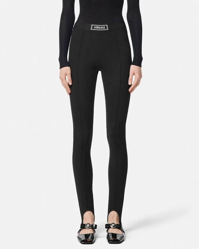 Viscose-Blend Stirrup Leggings Viscose-Blend Stirrup Leggings