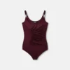 Viscose-Jersey Draped Bodysuit Viscose-Jersey Draped Bodysuit