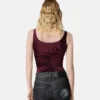 Viscose-Jersey Draped Bodysuit Viscose-Jersey Draped Bodysuit