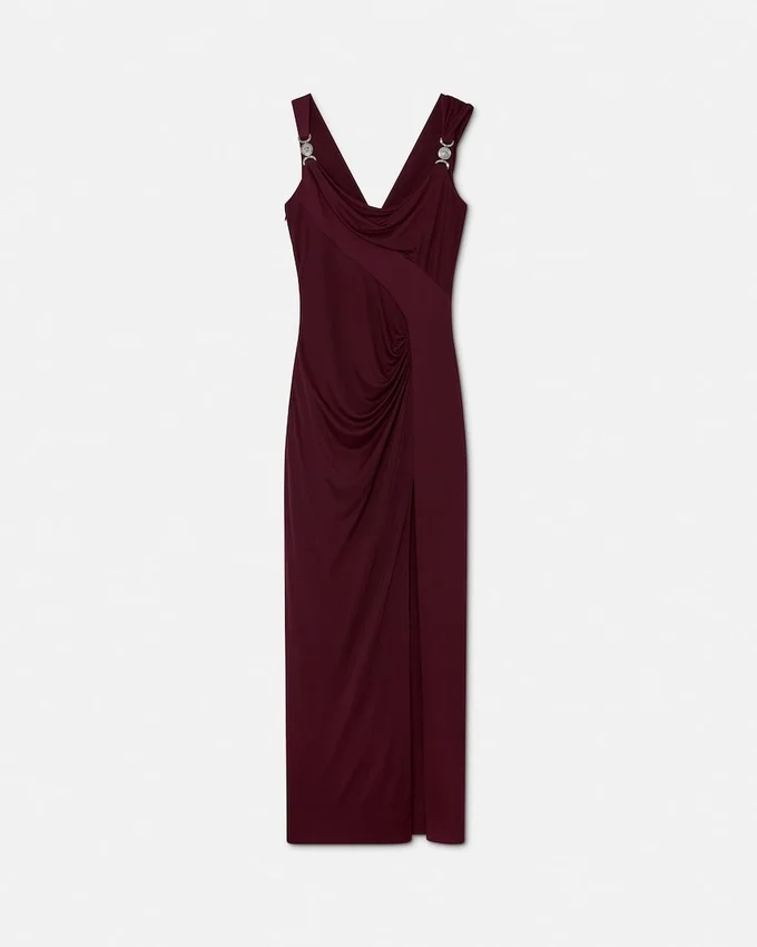 Viscose-Jersey Draped Gown Viscose-Jersey Draped Gown