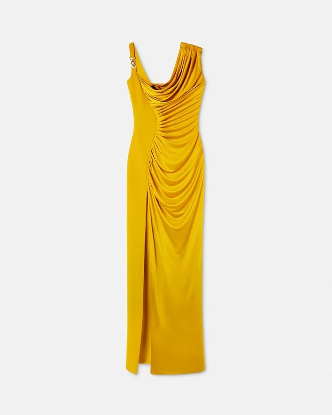 Viscose-Jersey Draped Gown Viscose-Jersey Draped Gown