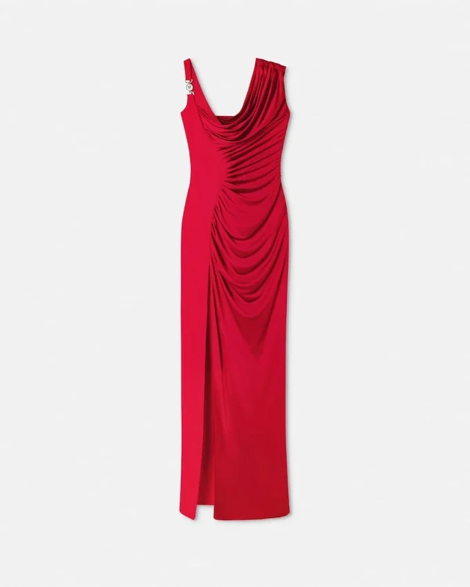 Viscose-Jersey Draped Gown Viscose-Jersey Draped Gown