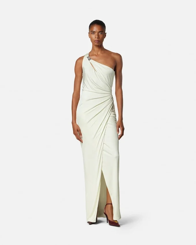 Viscose-Jersey Draped Gown Viscose-Jersey Draped Gown