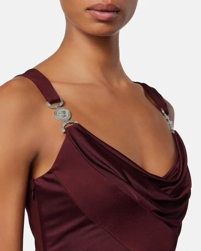 Viscose-Jersey Draped Gown Viscose-Jersey Draped Gown