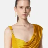 Viscose-Jersey Draped Gown Viscose-Jersey Draped Gown