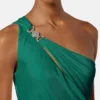 Viscose-Jersey Draped Gown Viscose-Jersey Draped Gown