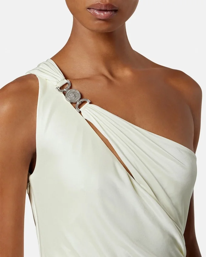 Viscose-Jersey Draped Gown Viscose-Jersey Draped Gown