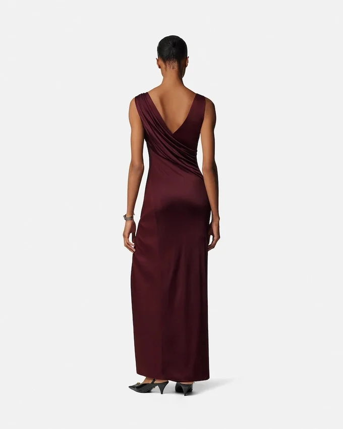 Viscose-Jersey Draped Gown Viscose-Jersey Draped Gown