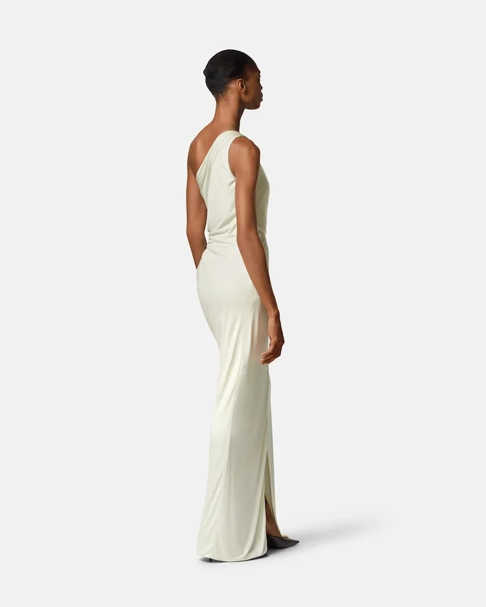 Viscose-Jersey Draped Gown Viscose-Jersey Draped Gown
