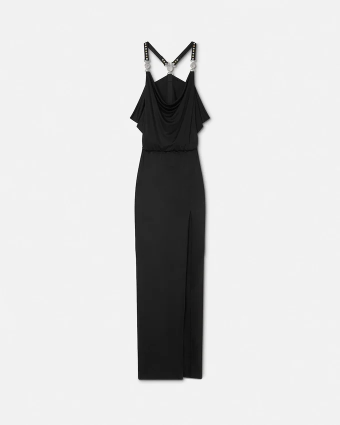 Viscose-Jersey Gathered Gown Viscose-Jersey Gathered Gown