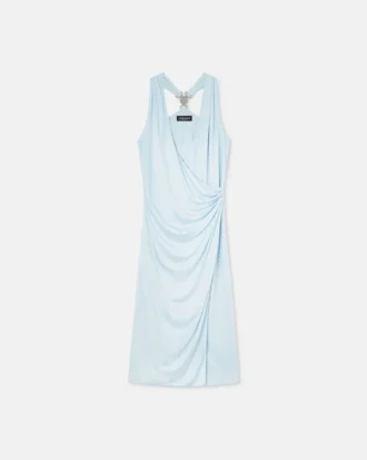 Viscose-Jersey Midi Dress
