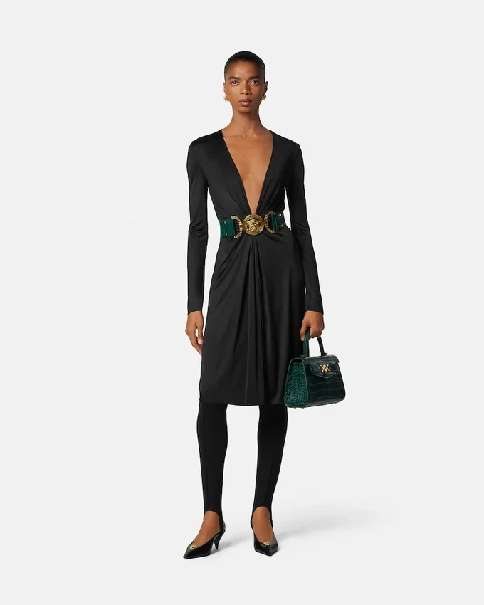 Viscose-Jersey Midi Dress Viscose-Jersey Midi Dress