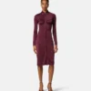 Viscose-Jersey Midi Shirt Dress Viscose-Jersey Midi Shirt Dress