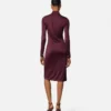 Viscose-Jersey Midi Shirt Dress Viscose-Jersey Midi Shirt Dress