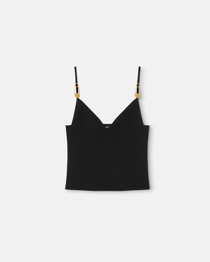 Viscose Knit Crop Top Viscose Knit Crop Top