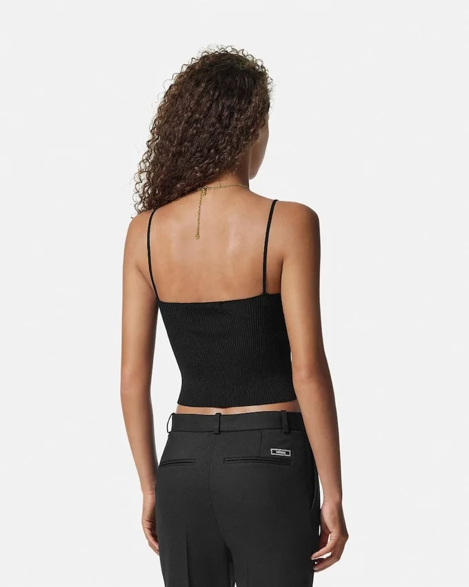 Viscose Knit Crop Top Viscose Knit Crop Top