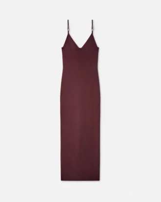 Viscose Knit Midi Dress