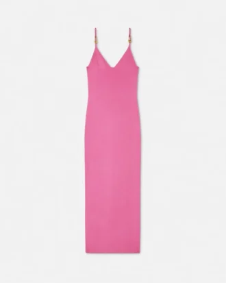 Viscose Knit Midi Dress