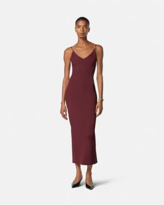 Viscose Knit Midi Dress