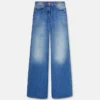 Wide-Leg Flared Jeans Wide-Leg Flared Jeans