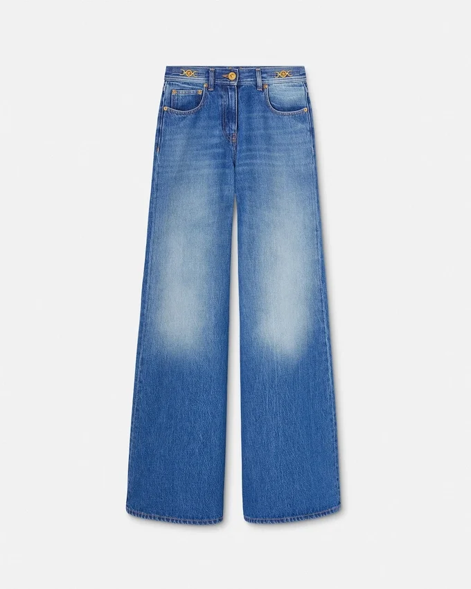 Wide-Leg Flared Jeans Wide-Leg Flared Jeans
