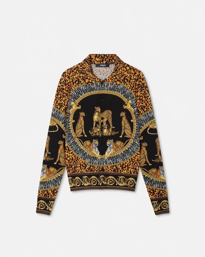 Wild Cats Silk Knit Shirt Wild Cats Silk Knit Shirt
