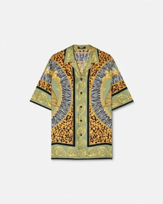 Wild Cats Silk Shirt