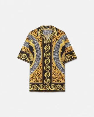 Wild Cats Silk Shirt
