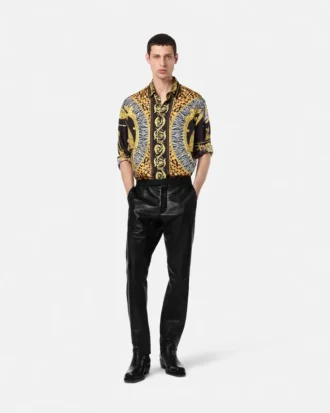 Wild Cats Silk Shirt