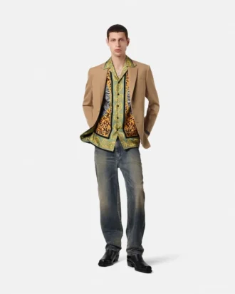 Wild Cats Silk Shirt
