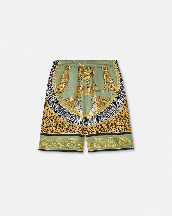 Wild Cats Silk Shorts Wild Cats Silk Shorts