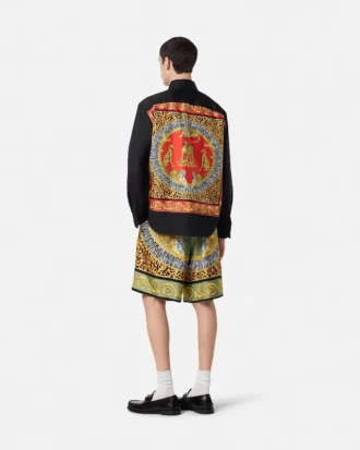 Wild Cats Silk Shorts