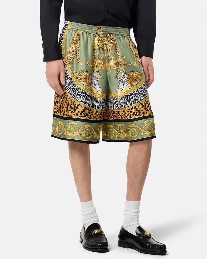 Wild Cats Silk Shorts Wild Cats Silk Shorts