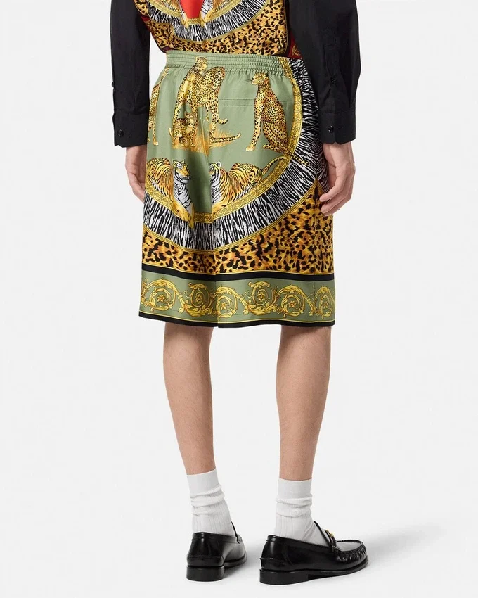 Wild Cats Silk Shorts Wild Cats Silk Shorts