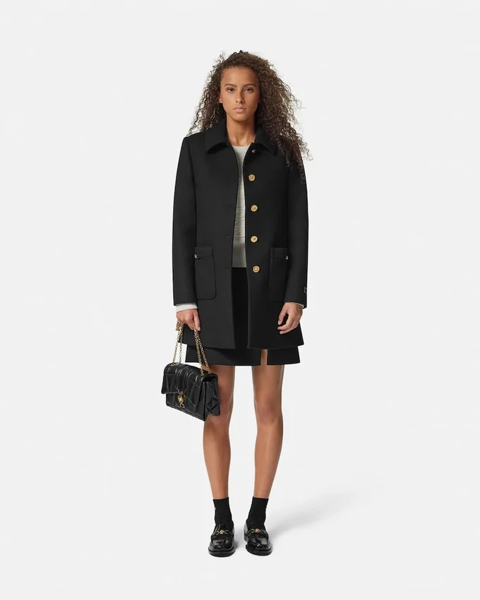 Wool-Blend A-Line Coat Wool-Blend A-Line Coat