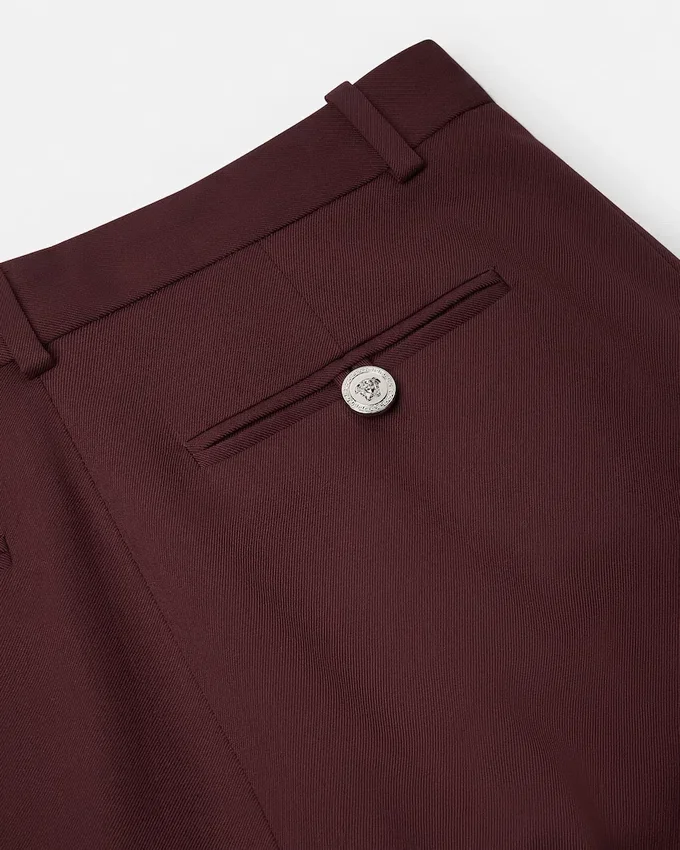 Wool-Blend Formal Pants Wool-Blend Formal Pants