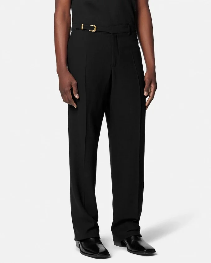 Wool-Blend Formal Pants Wool-Blend Formal Pants