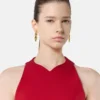 Wool-Blend Sculptural Mini Dress Wool-Blend Sculptural Mini Dress