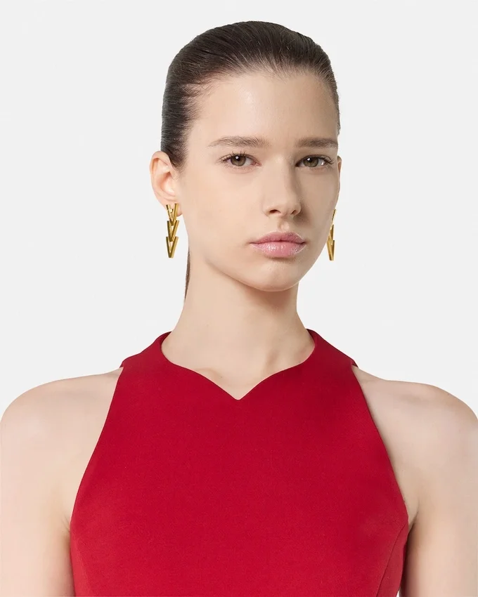 Wool-Blend Sculptural Mini Dress Wool-Blend Sculptural Mini Dress
